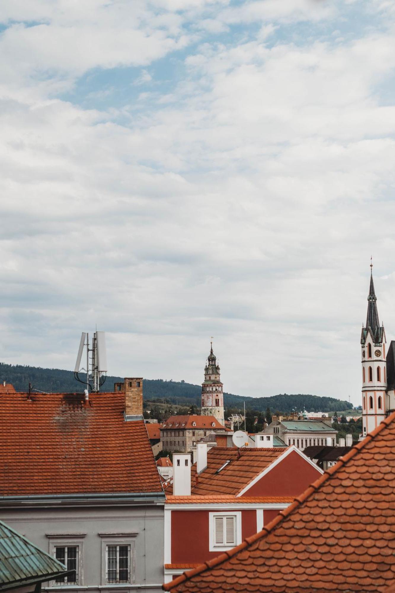 Ferienwohnung Attico By Casarosa Český Krumlov Exterior foto